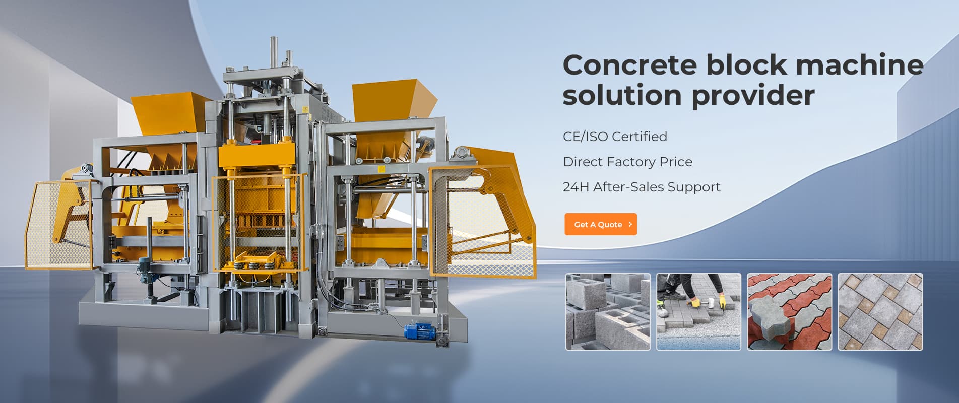 Concrete Block Machine Solution Provider