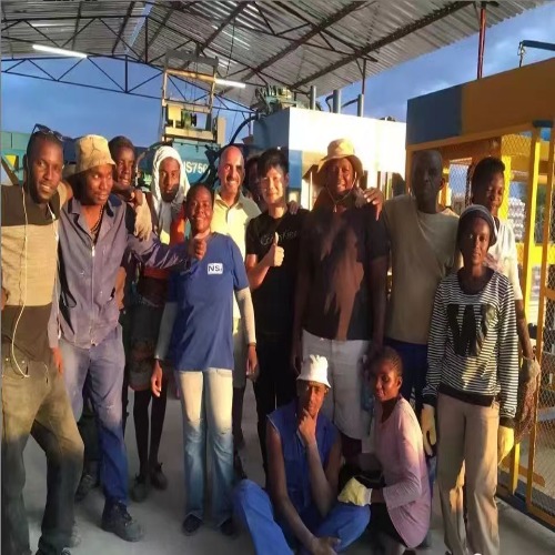  Stone Paver Brick manufacturing Machine 